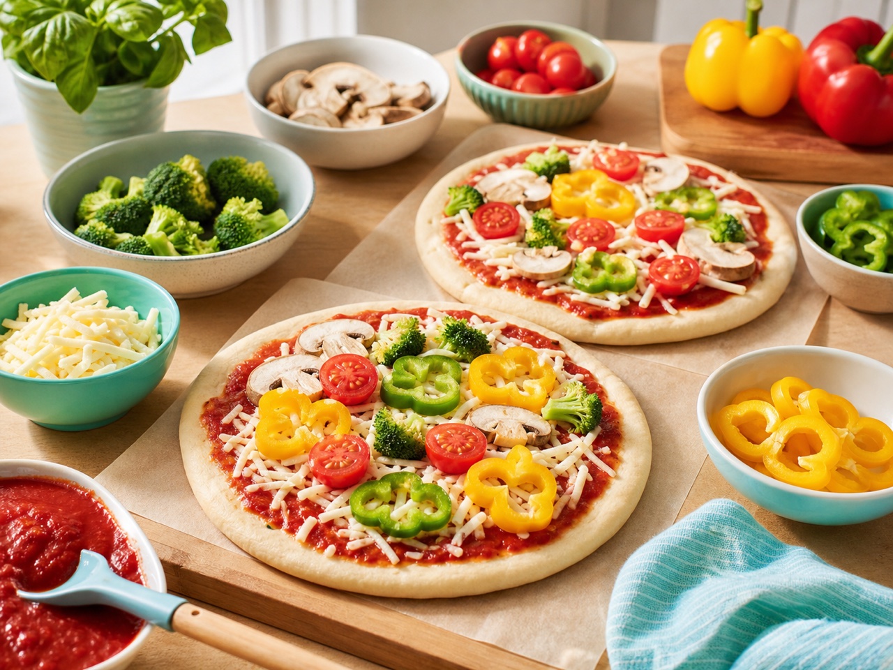 A warm kitchen setup for preparing and sharing a special treat